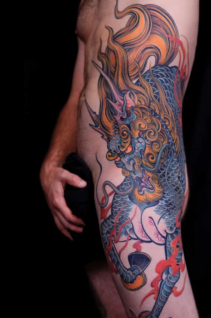 kirin japanese sacred creature ribcage