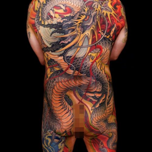 Japanese Dragon Tattoo